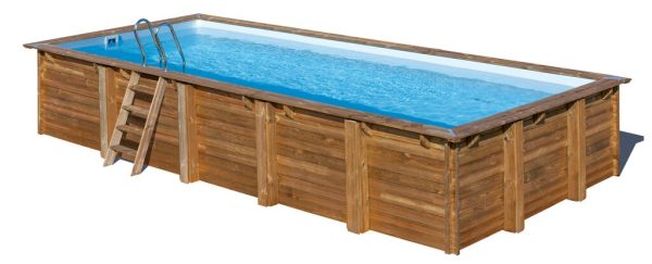 Leseni bazen GRE Braga 815 × 420 × 146 cm