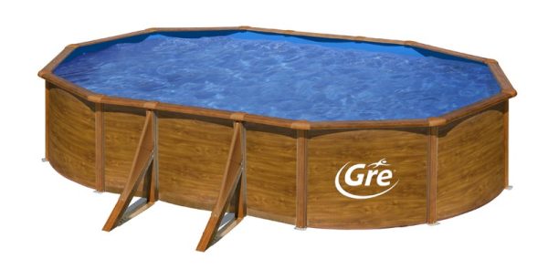 Oval Pacific - imitacija lesa 610