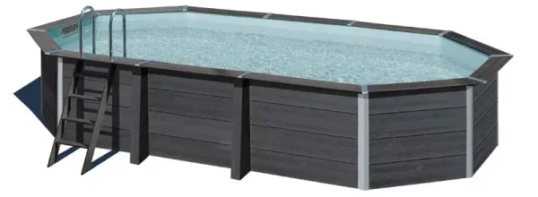 Ovalni kompozitni bazen Avantgarde 664 × 386 × 124 cm – LED