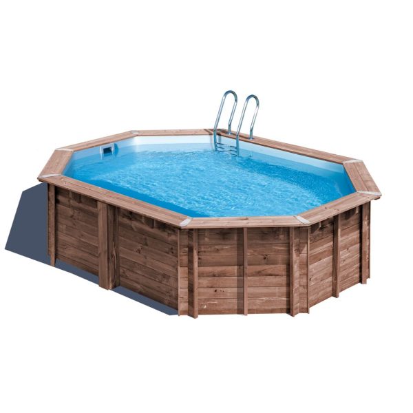 Leseni bazen GRE Bambu 2 535 × 335 × 136 cm
